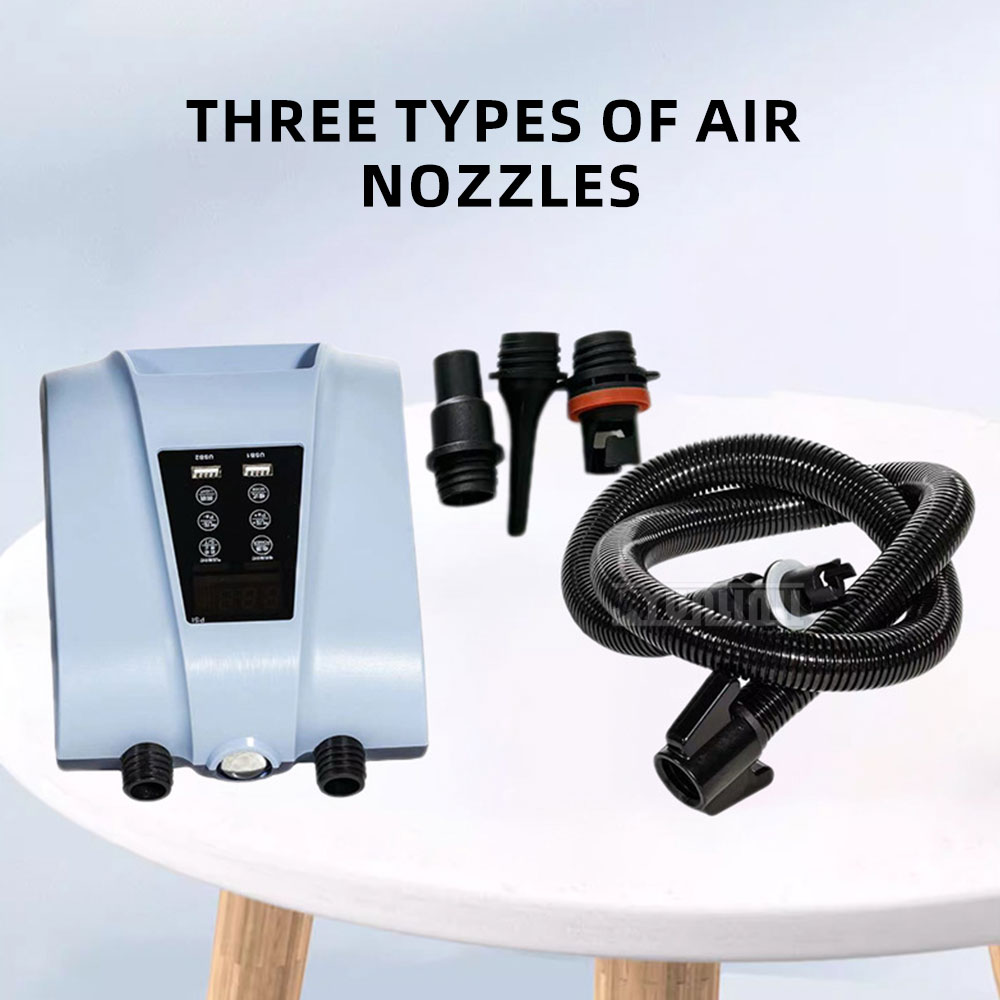 自動ブースターポンプ USB 屋外モバイルインフレータブルポ - Air Pump Silent のレビューと価格