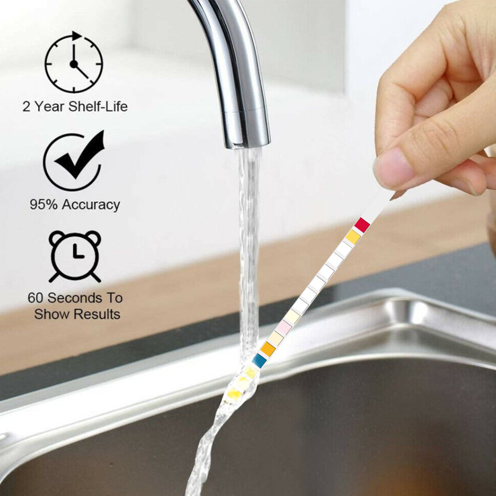 Yieryi 16 in 1 水質検査ストリップ 100 個 - Aquarium Test Kit のレビューと価格