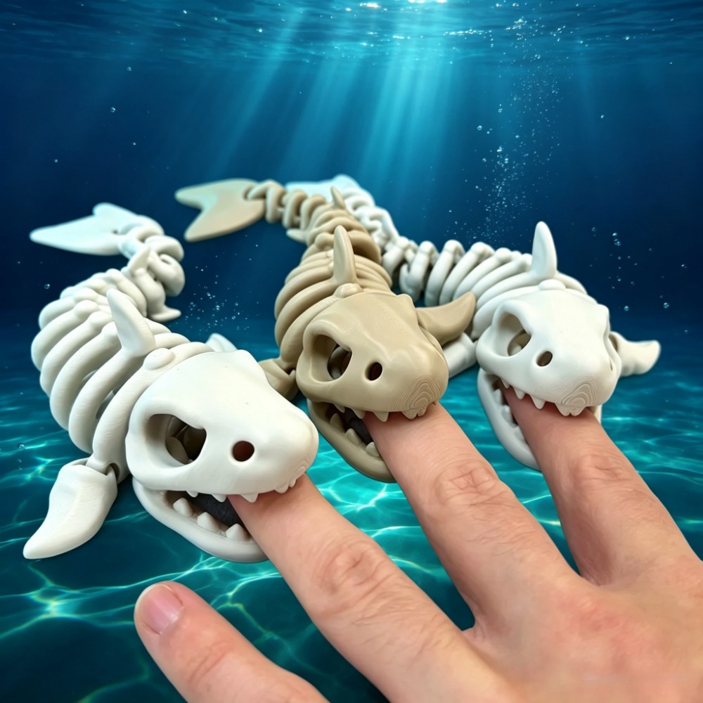 サメの骨格水槽装飾品、可動式オーナメント、爬虫類、魚タンクの - Aquarium Fish Shark のレビューと価格