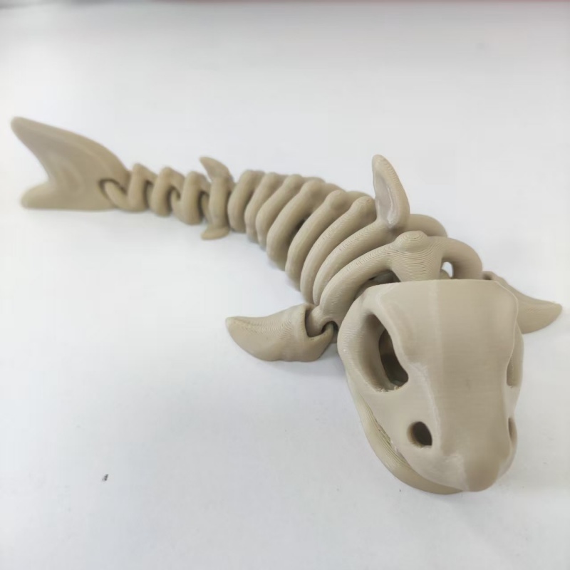 1個 17CM 3Dサメの骨格水槽装飾品、水中魚の骨をモチー - Aquarium Fish Shark のレビューと価格
