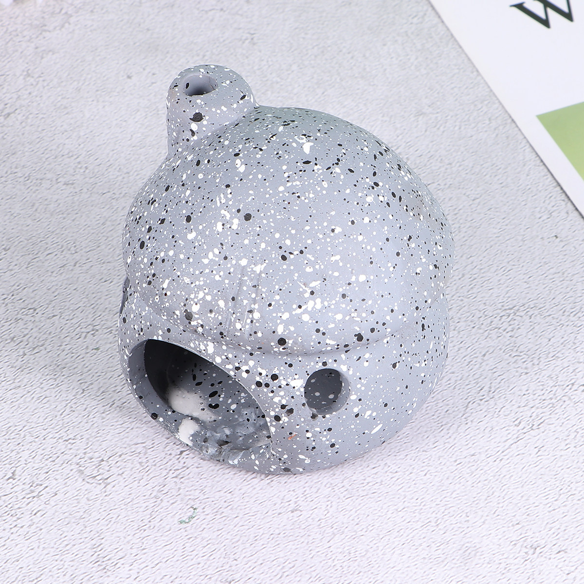 1個入りセラミック製キノコ型水槽用魚の隠れ家、エビやシクリッ - Aquarium Fish Hiding Spot のレビューと価格