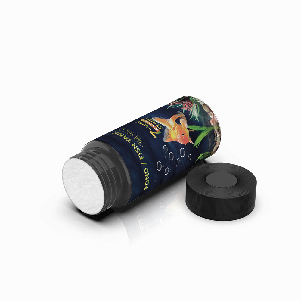 7 in 1 水族館テストストリップ、50 ストリップ水槽水 - Aquarium Test Kit のレビューと価格