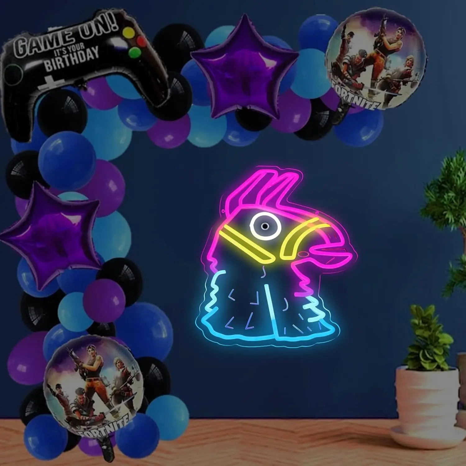 魚のネオンサイン、ピンク、黄色、青、トロピカル、LEDウォー - Aquarium Fish Game のレビューと価格