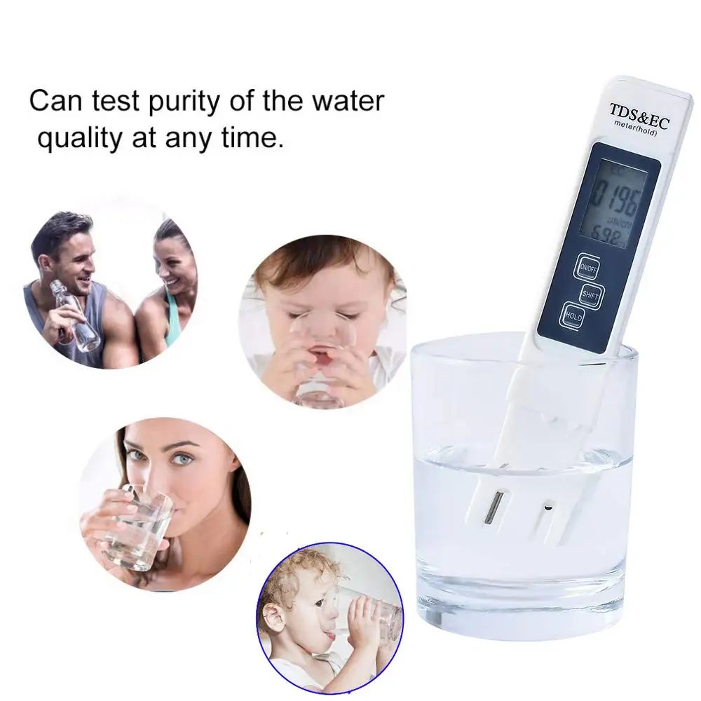 デジタル TDS EC 水質テスターメーター多機能 PPM  - Aquarium Test Kit のレビューと価格