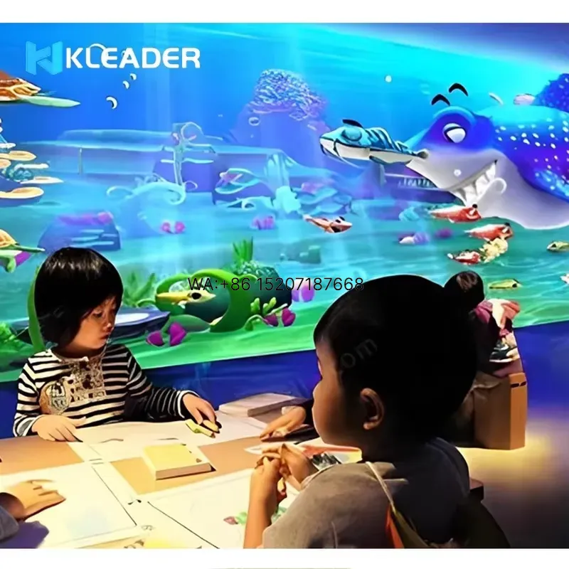 インタラクティブペイントゲーム用Wmwmnuウォール3Dマジ - Aquarium Fish Game のレビューと価格