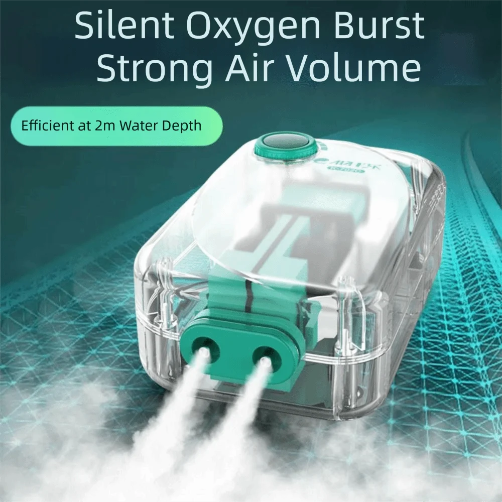 超静音水槽エアポンプ 低騒音 静音運転 自動ミュートエアレー - Air Pump Silent のレビューと価格