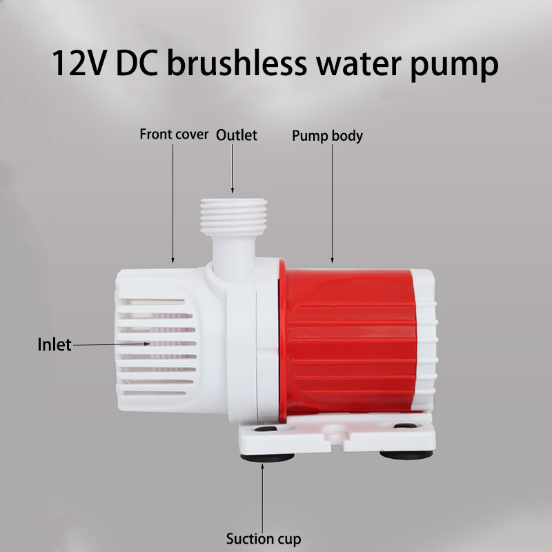 水族館用の小型水中ポンプ,ブラシレス,12V DC,水槽,噴 - Aquarium Fish Accessories のレビューと価格