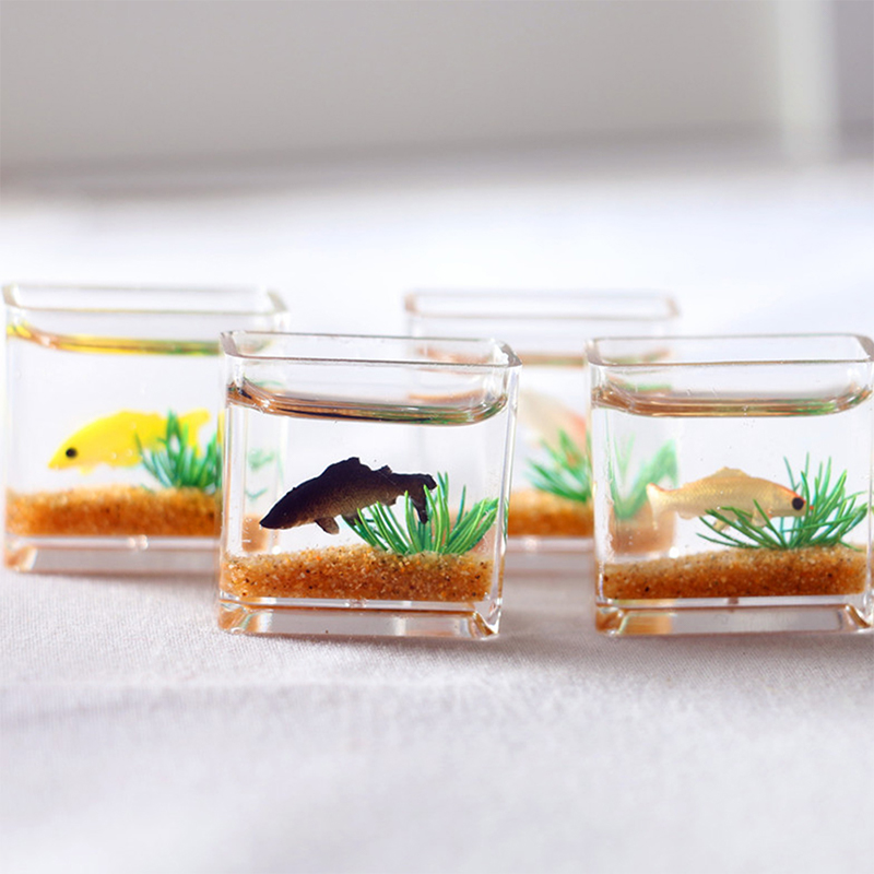 家の装飾、ドールハウス、装飾用おもちゃ、ドール水槽、ドールハ - Aquarium Fish Accessories のレビューと価格